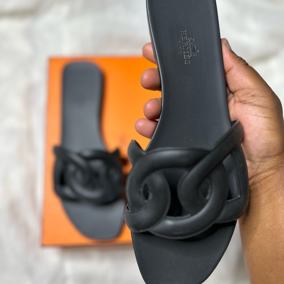 Authentic Hermès Aloha Sandals Women Size 9 /BARELY WORN - Picture 4 of 9